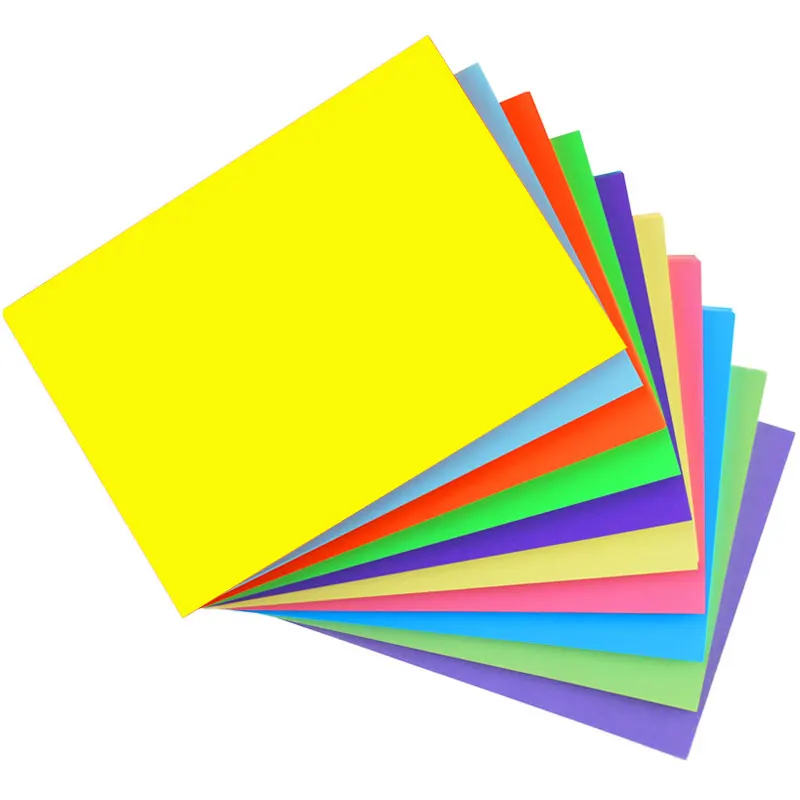 20 sheets of A4 double-sided 80g color copy paper printing paper DIY handmade origami colored children's handmade