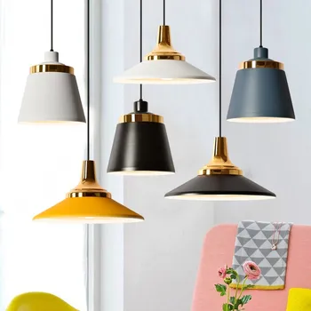 

Modern Pendant Light For Living Room Bedroom Nordic lamp White Black hanging lamp Suspension Luminaire Lighting fixtures