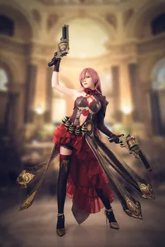 

SINoALICE Dead Alice Cinderella cosplay costume female/women slip dress Halloween Carnival Anime outfits full sets