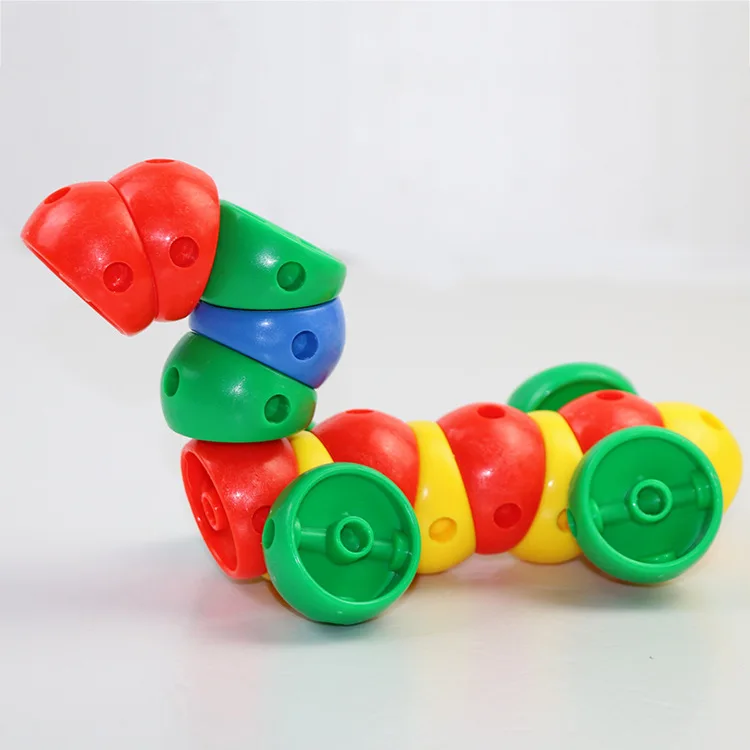 Flexible Music Children's Educational Desktop Building Blocks for Children Fight Inserted Plastic Building Blocks Kindergarten