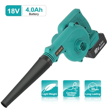 Abeden 18V Cordless Blower Vacuum Clean Air Blower for Dust Blowing Dust Computer Collector Hand Operat Power Tool No Battery 1