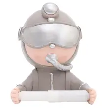 

Fashion1PC Creative Diver Roll Paper Rack No Punching Toilet Tissue Holder Paper Shelf