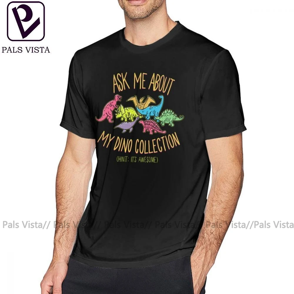 Футболка Dino Коллекция футболка Милая модная мужская с коротким рукавом 100 Хлопок