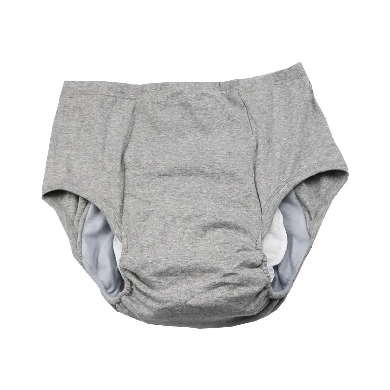 Adult Cloth diapers Man Woman Can Wash Old Urine Does Not Wet diaper Pants Incontinence Waterproof Cotton Diaper with inserts