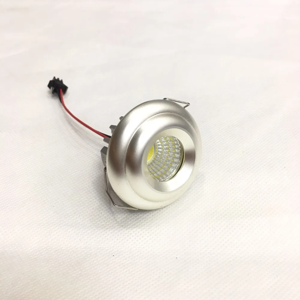 10 единиц 3 W светодиодный мини Einbauleuchte круглым verstellbarer черно-белую пятно Deckenlampe 220 V светодиодный-Schrankleuchte