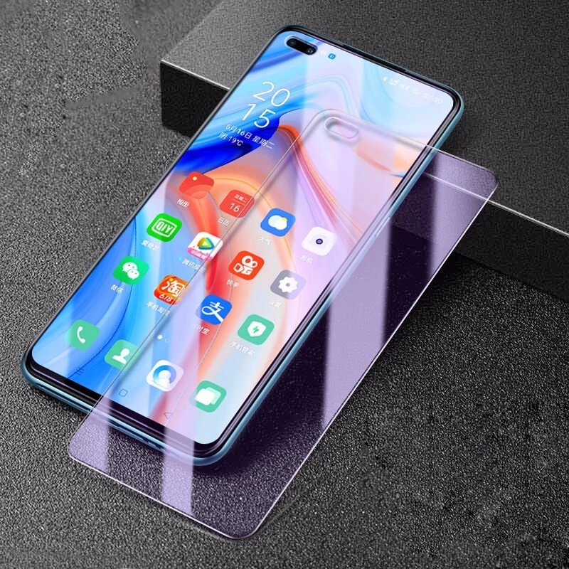 Закаленное стекло для OPPO Reno 4 5G 3 Pro 4G Защита экрана SE Lite 4F 4Z Youth ACE 2 2F 2Z с защитой от
