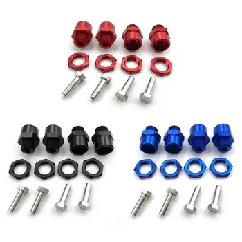 

12mm -17mm Extension Wheel Hex Hub Adapter for 1/10 RC Model Car Conversion