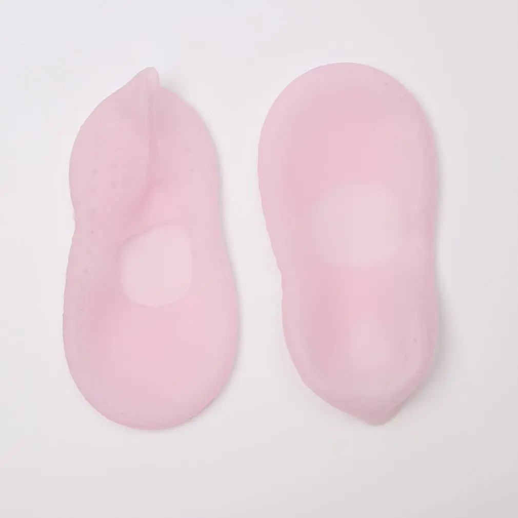 Silicone Insole Moisturizing Gel Heel Socks Cracked Protector Feet Massager Foot Pain Relief Pad Cusion