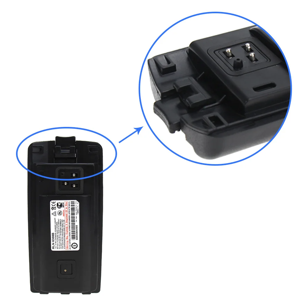 10X 2200mAh Replacement for Motorola A10 A12 CP110 EP150 Two Way Radio 5