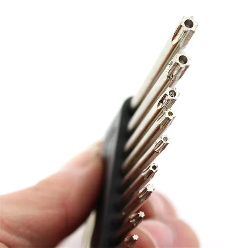 9 шт./компл. шестигранный ключ комплекты Torx L Форма комплект метрических Профессиональная многофункциональная отвертка полезно для ремонта набор ручных инструментов