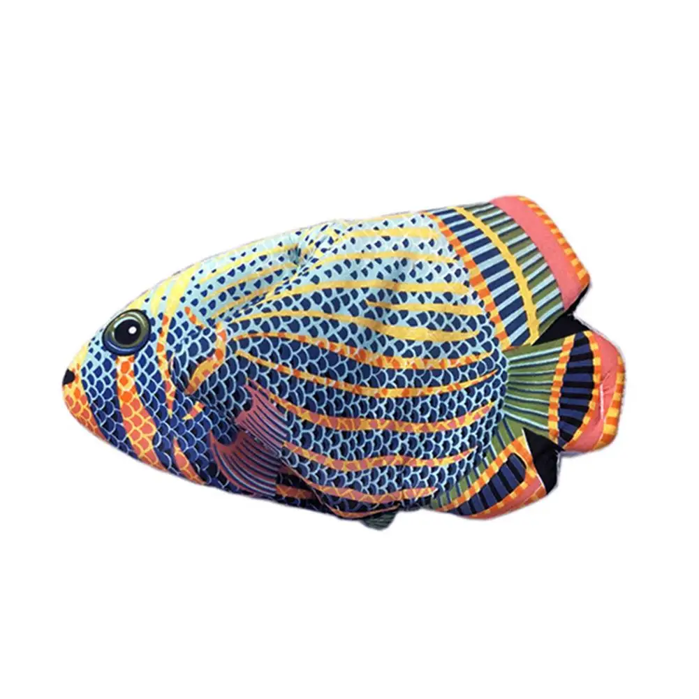 1pc BBQ Glove Tropical Fish Oven Mitt Quilted Heat Resistant Animal Oven Glove Anti-Scalding Mitten For Home Kitchen