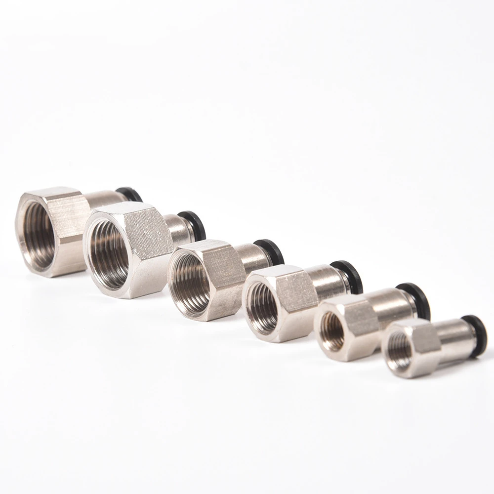 PCF &quotшланг OD 4 6 8 10 12 мм-1/8&quot 1/4 &quot3/8&quot 1/2 &quotBSP с наружной резьбой | Обустройство