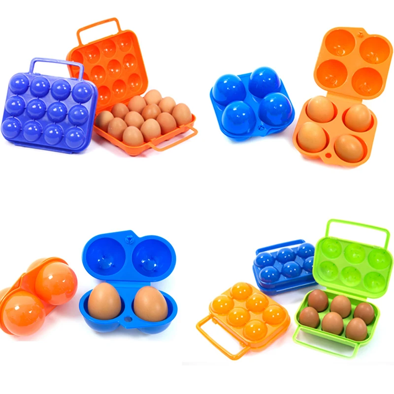 New Egg-Holder Case Container Eggs-Box Kitchen-Organizer Plastic Picnic Outdoor Portable QLXVMeYb1