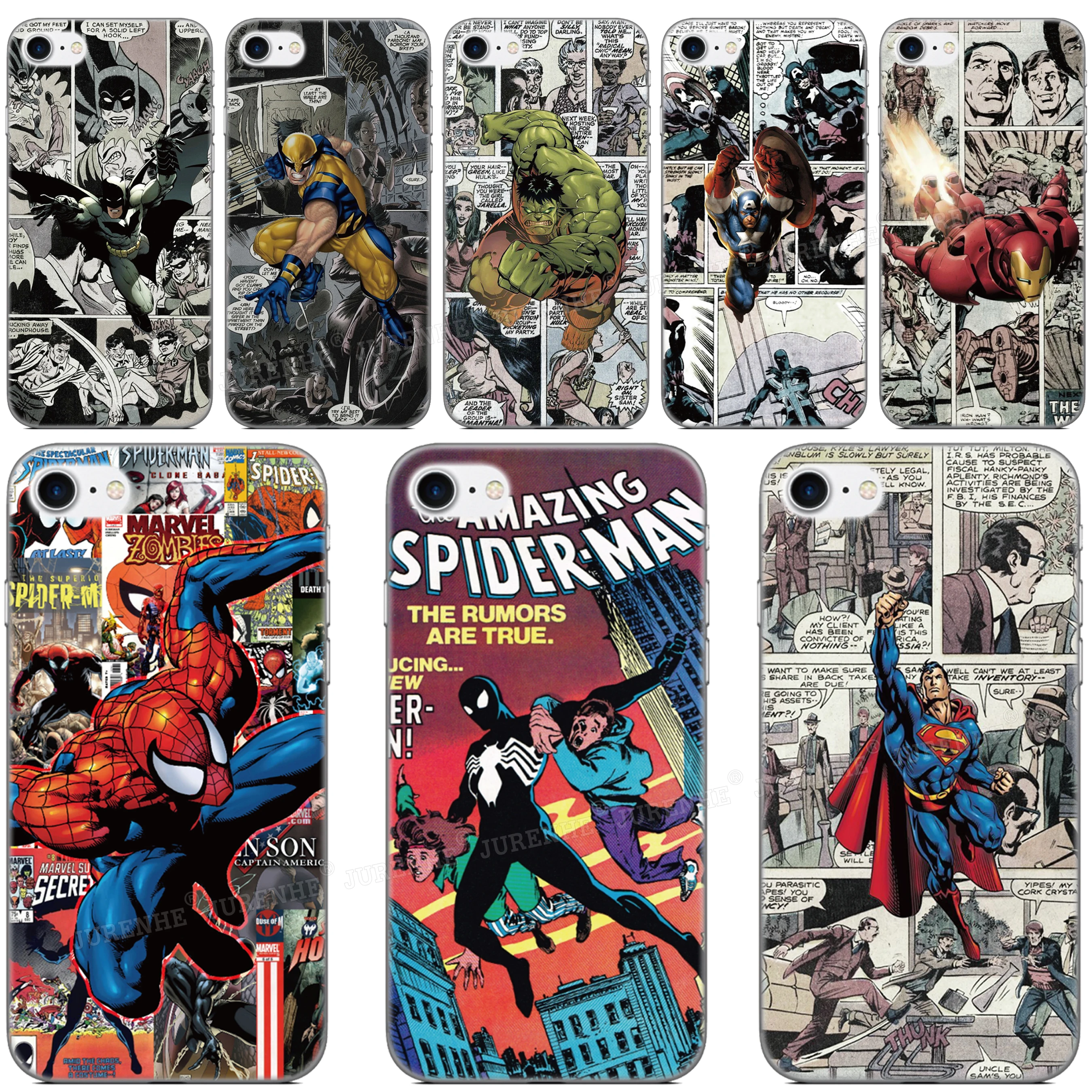 

Rubber Soft TPU Fundas Marvel Comics Hero Phone Case For Umidigi A3 A5 S3 Pro F1 Play Power X One Max Silicone Cover Capa Bumper