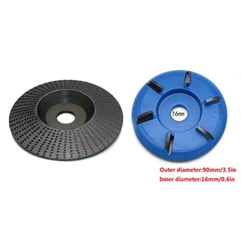 

Disc Grinding Wheel Milling Cutter Arc/Bevel/Flat Shaping Carving Woodworking