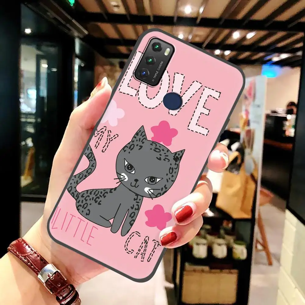 New Arrival Fashion Design Phone Case For TCL 20E/20Y/6125F Cute Shockproof For Woman Soft Case iphone pouch with strap