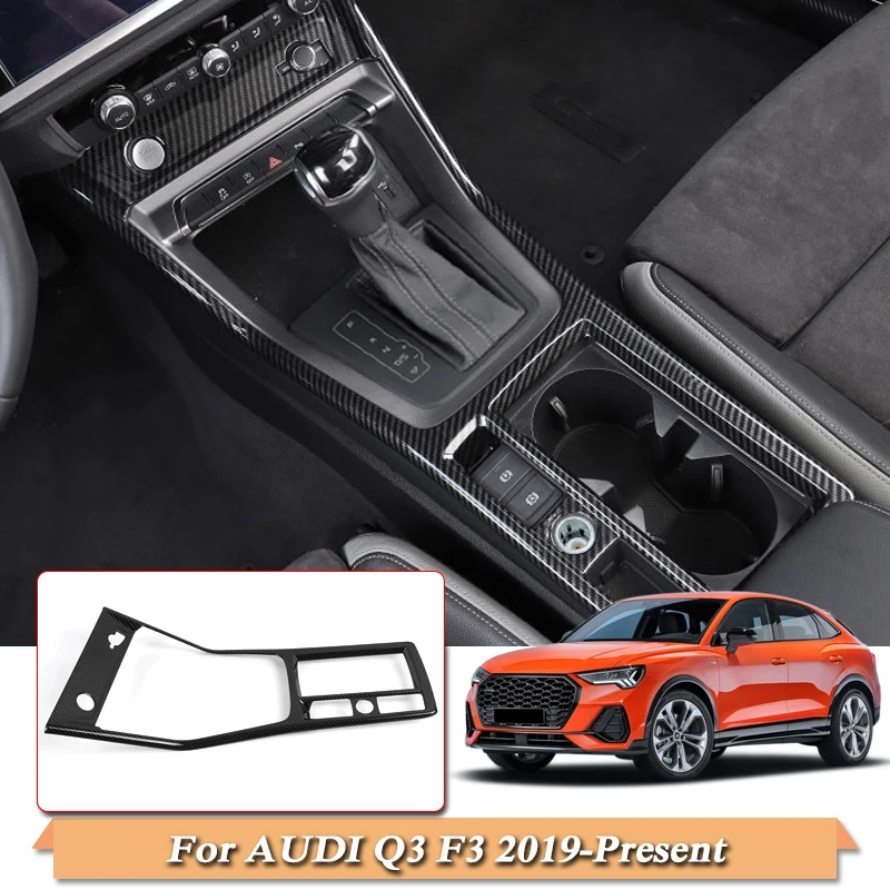 Для Audi Q3 F3-Н. В. Автомобильный Стайлинг внутренняя чашка для воды Holer наклейки с блестками внутренняя коробка передач рамка декоративные блестки