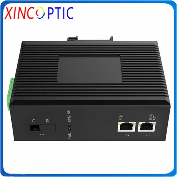 

1SFP+2RJ45, excluding SFP,Din Rail Mounted,SFP port Industrial Ethernet Fiber Switch