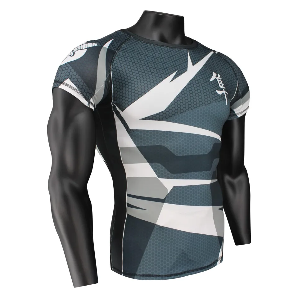 MMA Boxing Jerseys Rashguard Jiu Jitsu T Shirt Kickboxing Sports Apparel Mens T Shirt