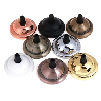 

1pcs Retro Vintage Lamp Base Antique Ceiling Plate Lamp Holder Electroplating Iron Pendant Light Accessories For Home Decor
