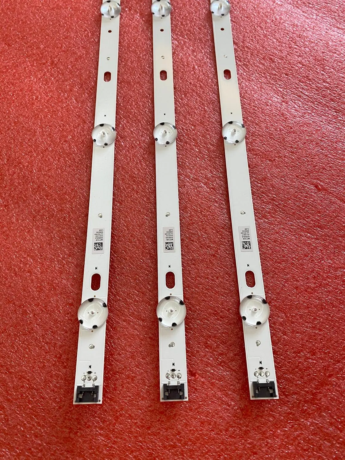 Светодиодный подсветка полосы (3) для LG 43UJ675V 43UJ634V 43LJ624V 43LJ634V 43LJ617T 43UJ701V 43UJ6309 43UJ6307