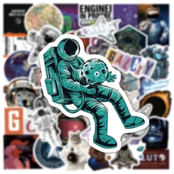 10/30/50PCS L'espace Astronaute Graffiti Autocollants Esthétique Cartoon BRICOLAGE Planche À Roulettes Réfrigérateur Portable PVC Étanche Autocollant Jouet 