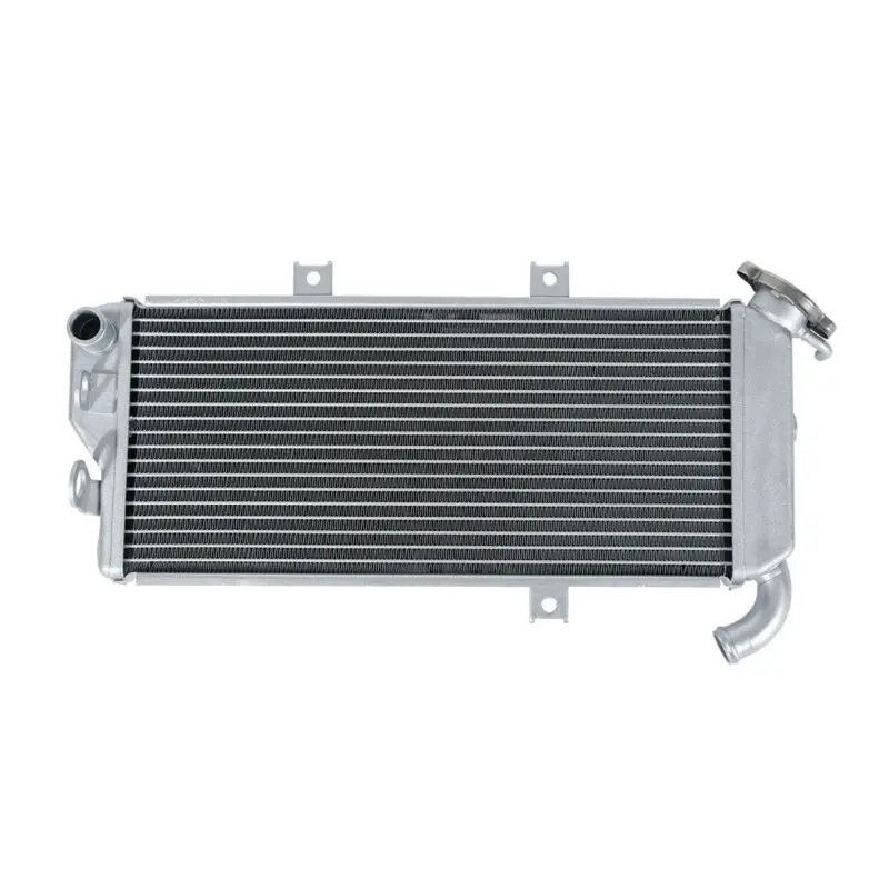 Motorcycle Silver Aluminum Engine Cooler Radiator For Kawasaki Ninja Ninja 650 EX650 2012-