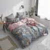 Svetanya-ropa de cama con pájaros y hojas, juego de cama de algodón egipcio de seda, tamaño Queen y King Size ► Foto 2/6