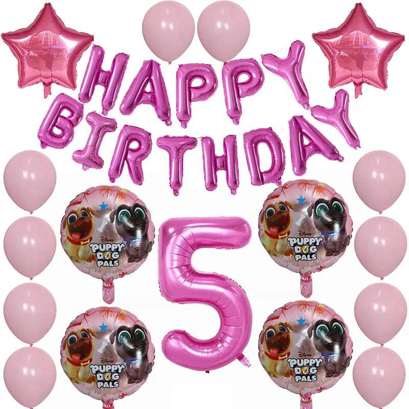 30 шт./компл. Щенячий шар для собак 30 дюймов воздушный шар для детей 1-й День рождения воздушные шары для украшения игрушки для детей собака вечерние шары