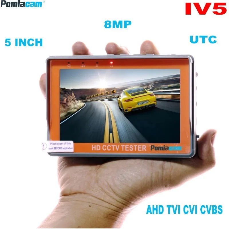 Iv7w iv5 iv7a 4.35 polegada 58mp cctv