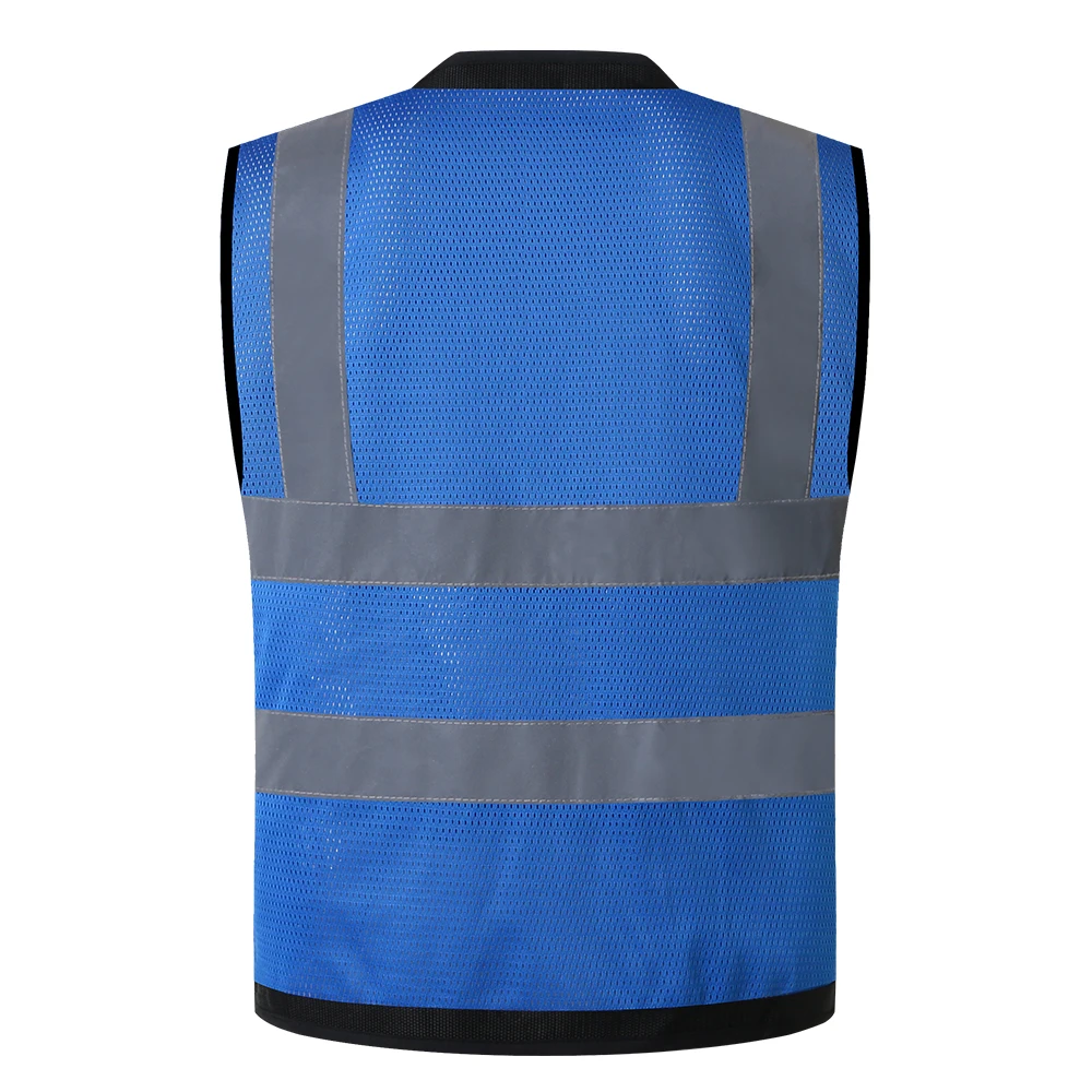 Safety Vest High Visibility Mesh Reflective Vest with Pockets for Men & Women reflective safety vest