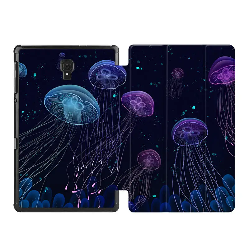 MTT PU кожаный чехол для Samsung Galaxy Tab S4 10,5 дюймов SM-T830 T835 T837 три раза флип-стенд смарт-чехол мультфильм планшет Funda - Цвет: SS15
