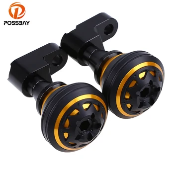 

POSSBAY Falling Protectors Motorcycle Frame Slider Anti Crash Pad Protector For Honda CBR 600RR F5 2007 2008 Left & Right Side