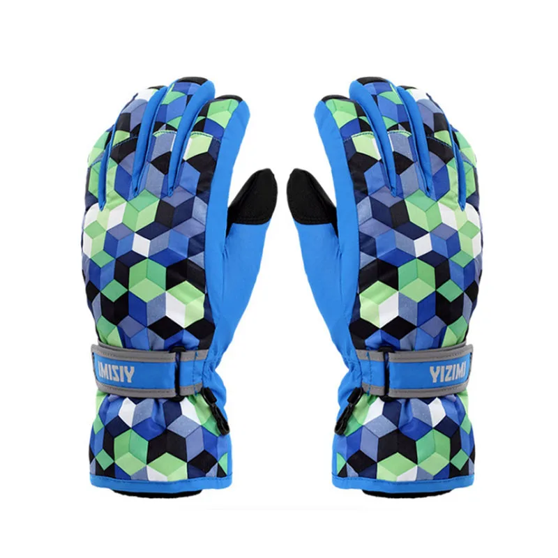 

Runature Winter Professional Ski Gloves for Men and Women Waterproof Warm Gloves Snow Kids Windproof Skiing Snowboard Gloves