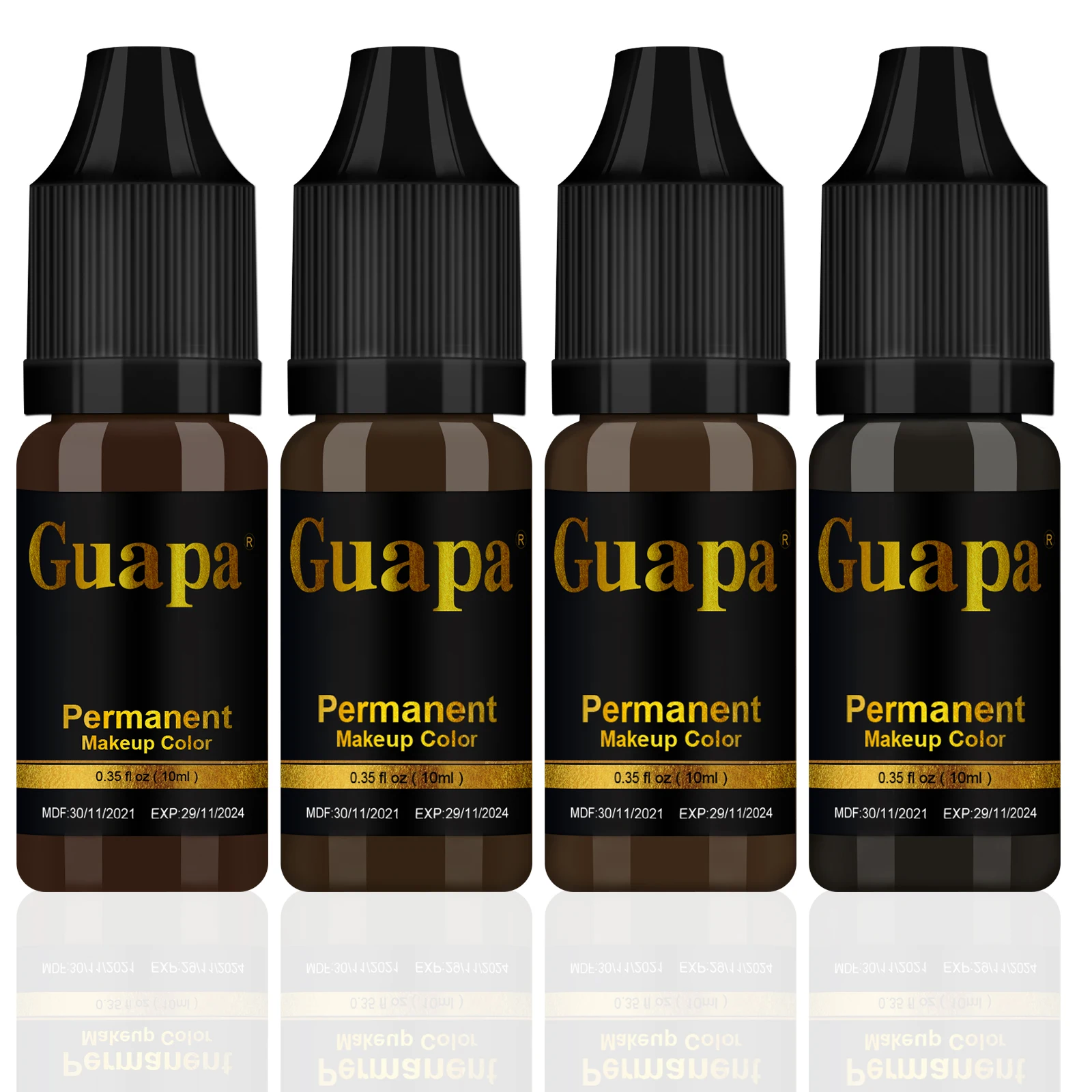 アートメイク用タトゥーインクセット,半永久的なメイクアップ