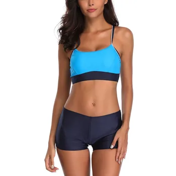 

Womail bikinis 2019 mujer Women Siamese Bikini Set Push-Up StripeSwimwear Beachwear swimsuit fused bathing suit women plavky