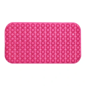 

New Anti Slip Bath Mat Tub Shower Bathroom Safety PVC Free Tasteless Massage Adsorption Comfortable Mat