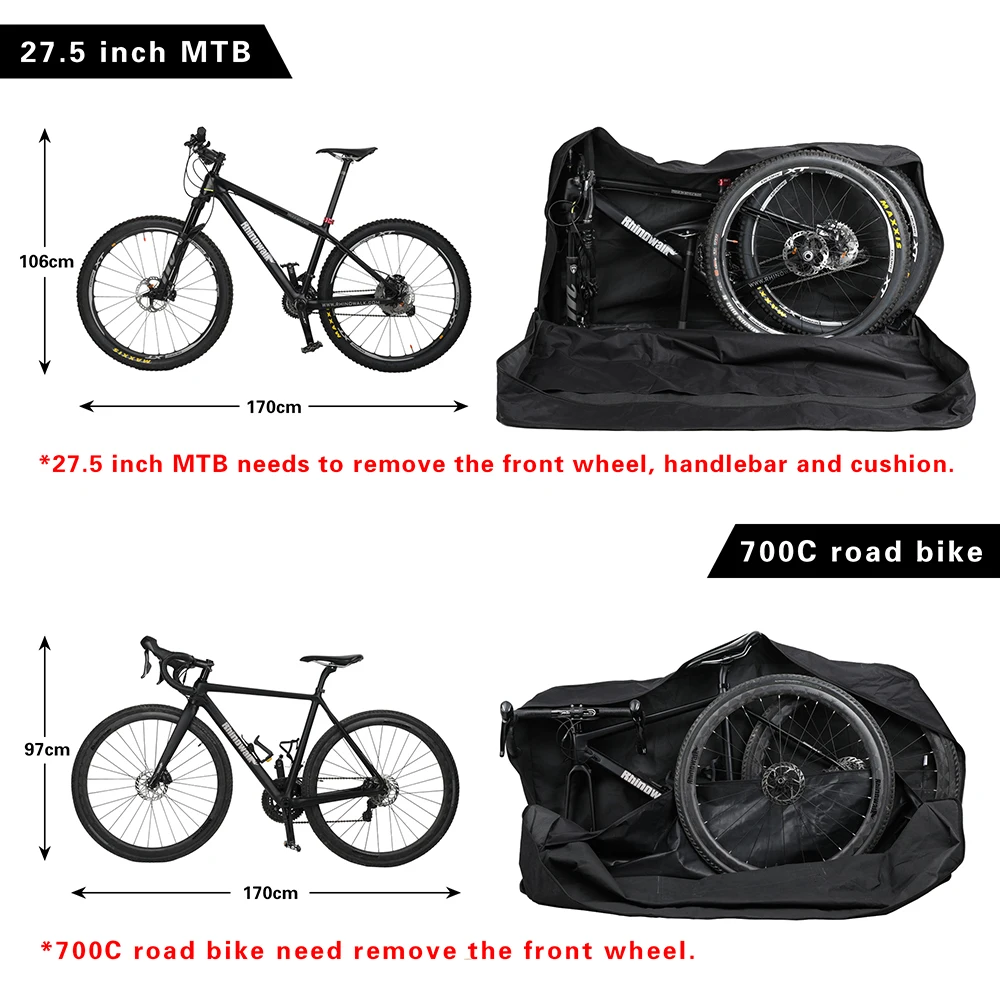 BADAWIN - Grande Sacoche pour Porte-Bagages de vélo. 30L Grand Volume
