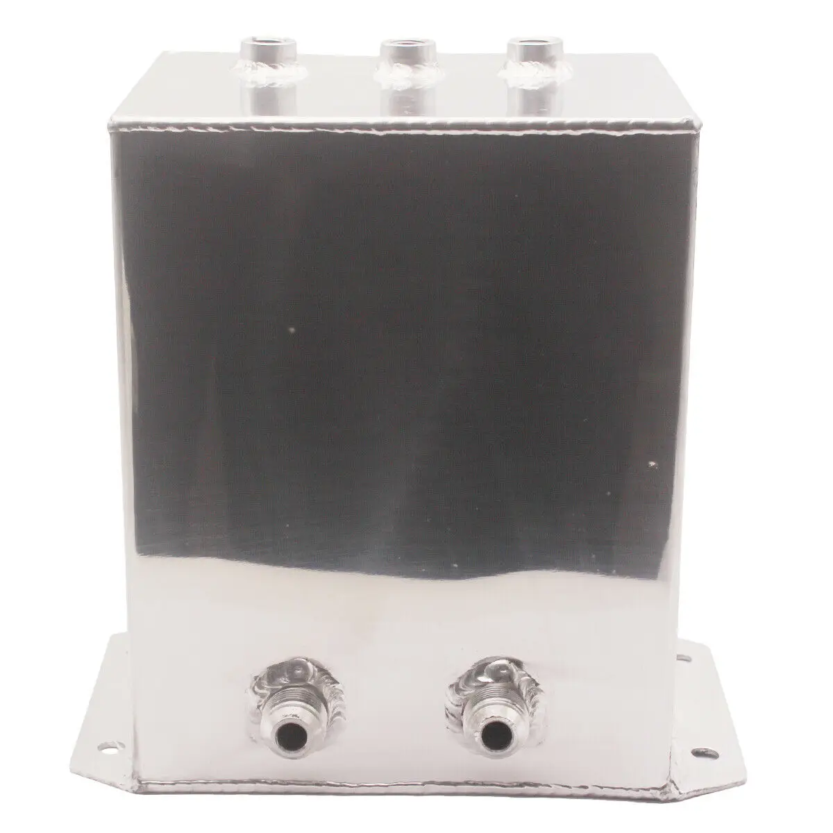 Универсальный 6L алюминиевый полированный зеркальный топливный бак AN10 маслоуловитель