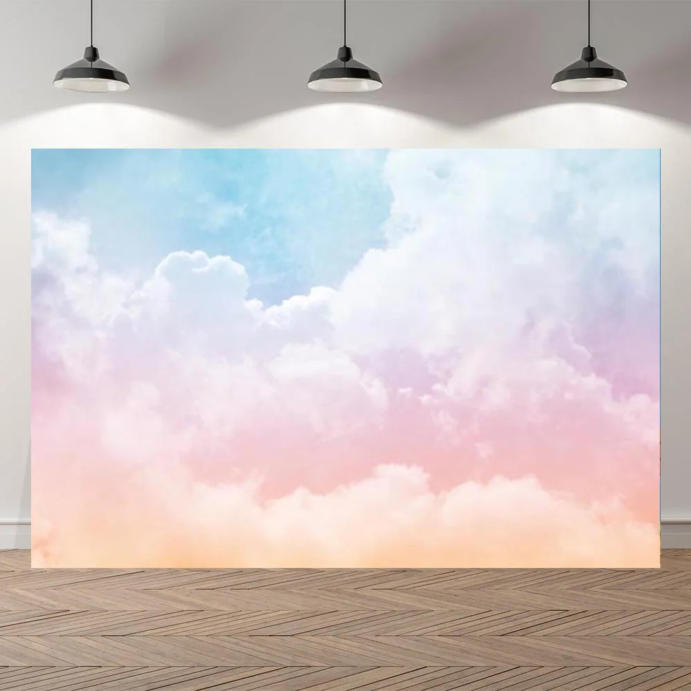 Sfondo Fotografico Cielo Con Nuvole E Stelle - 2,2x1,5m Per Feste E Scatti - Foto 2