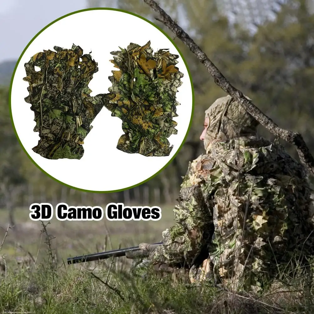 Leaf 3D Camo Gloves