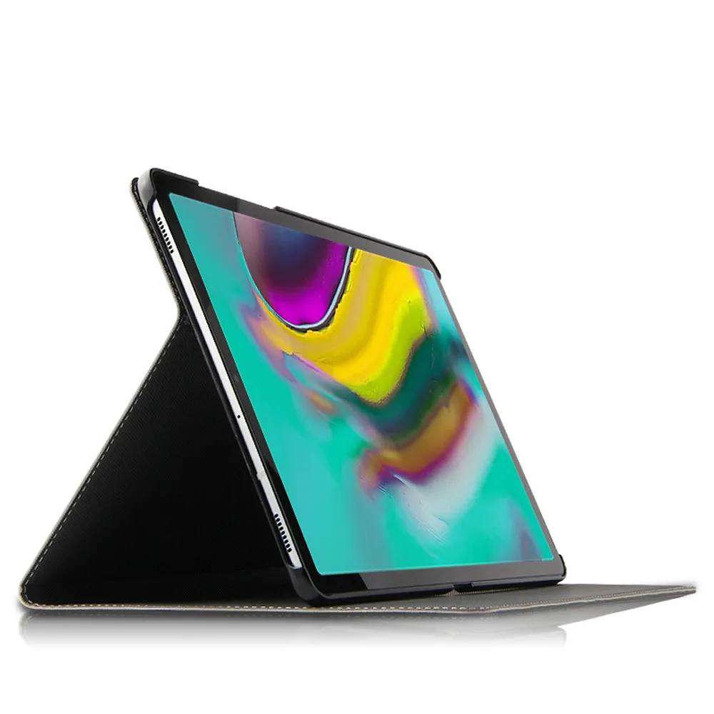 Mosunx подходит для samsung Galaxy Tab s5e 10,5 T720/T725 кронштейн PU+ кожаный магнит смарт-чехол Автоматический Режим сна/пробуждения
