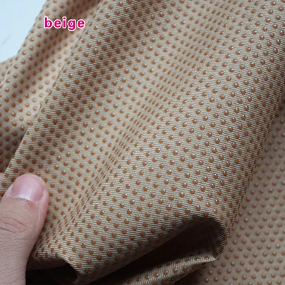 Beige Meetee 50/100 см x 150 см ширина Нескользящая ткань нескользящая резиновая подушка DIY аксессуары для ковров Нескользящая Ткань для шитья - Цвет: Beige