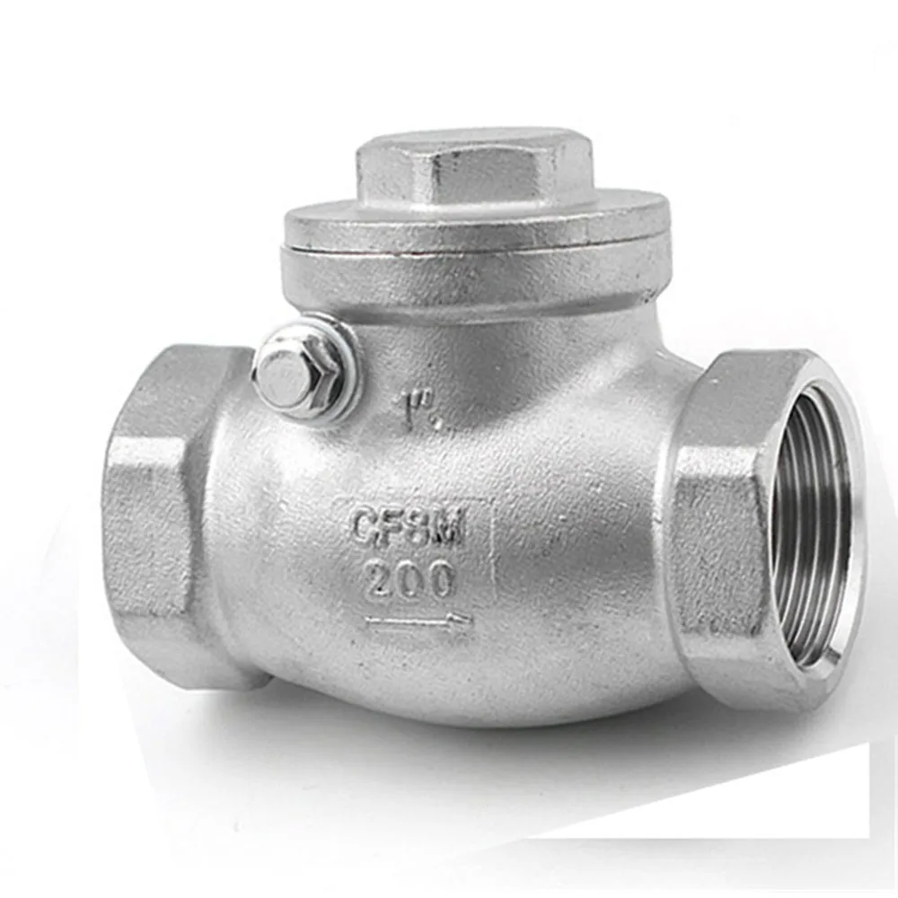 

Check Valve SS304/SS201 Stainless Steel Horizontal Type One-way Non-Return Valve DN15-DN50