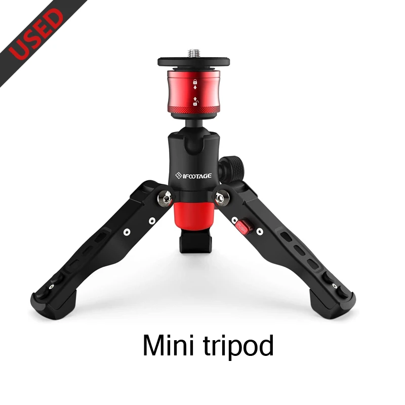 Бывший в употреблении мини стол IFOOTAGE для телефона gopro иивы камеры
