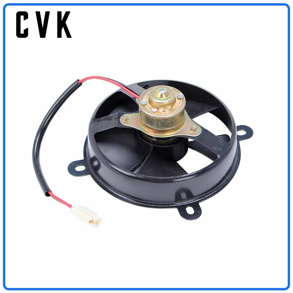CVK Refit Radiator Fan Water Tank Cooling Fan Assembly for Honda CBR250 MC19 MC22 CBR400 NC23 NC29 VFR400 NC30 RVF NC35 motorcycle cooling fan
