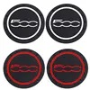 1 / 2pcs Car Decoration Accessories Car Coaster Water Cup Slot Cas For Fiat 500 Punto For Abarth Stilo Auto Non Slip Mat Styling ► Photo 2/6