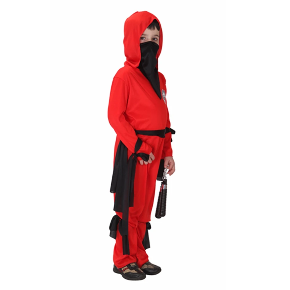 Костюм ниндзя Ninjago Косплей ассасин вечерние костюм disfraz de Ninja мальчики девочки