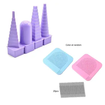 

3 Shapes Mandrel Wire Quick Round Square Triangle Spiral Maker Roller Quilling Modeling Tools Jewelry Making Tools