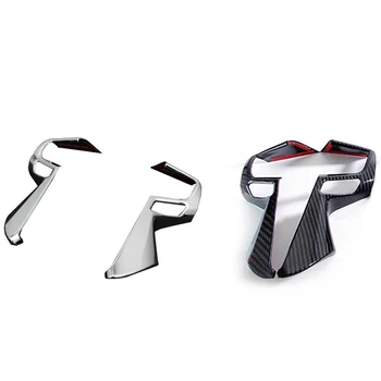 

for Toyota Alphard Vellfire 30 2015-2019 Car Steering Wheel Cover Trim Decor Frame Stickers Accessories